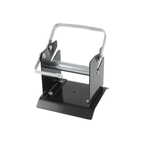 Full Iron Solder Tin Wire Frame with Reel Spindle Silver Tone