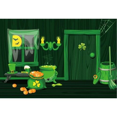 Holiday Backdrop Gold Coins in the Room Photography Background Celebration Photo Booth Studio Decor