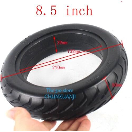 8.5inth Rubber Tire for Xiaomi Mijia M365 Electric Scooter Solid Tire Explosion-proof Non Pneumatic Solid Replacement Tyre