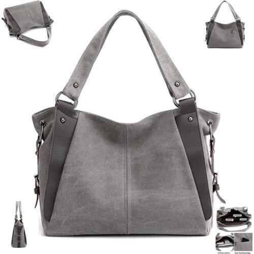 2021 Luxury Women Canvas Handbag Female Shoulder Bags Designer Messenger Tote Bags Ladies Casual Bags Clutch Purse Crossbody