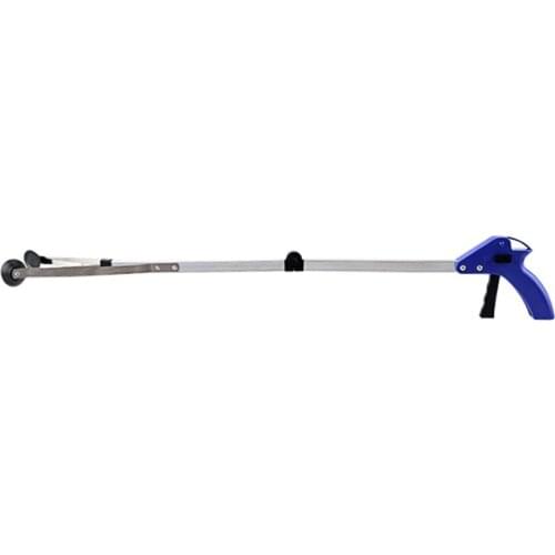 82cm Foldable Garbage Pick Up Tool Grabber Reacher Stick Reaching Grab Claw Gripper Extend Reach Cleaning Tool Garden School