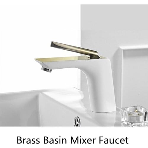 LIUYUE Basin Faucets Black/Gold Brass Mix-colors Bathroom Basin Mixer Faucet Cold Hot Water Sink Wash-basin Mixer Tap Torneira