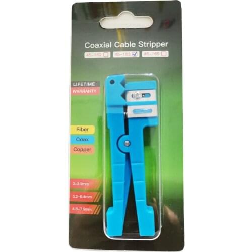 IDEAL 45-163 Fiber-coaxial cable stripping device 45-163 3.2mm-5.6mm Cable fiber loose tube stripping device Free shipping