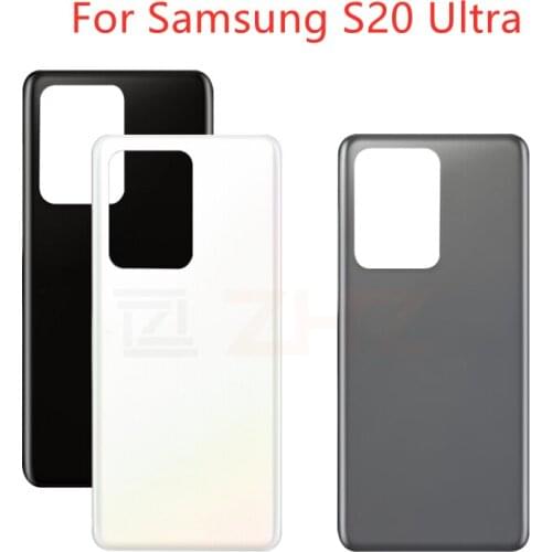 For Samsung Galaxy S20 Ultra Back Glass Battery Cover Door Rear Glass Housing Case For Galaxy s20U G988 Back Cover
