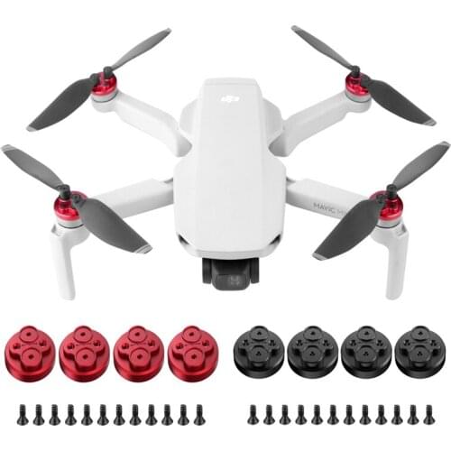Sunnylife Upgraded Motor Covers Scratch-proof Propellers Block-up Protective Aluminum Alloy Motor Cover for Mavic Mini