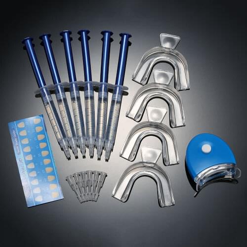 12pcs Whitening Gel 44% Peroxide Teeth Whitening Trays Care Home Kit Teeth Tools