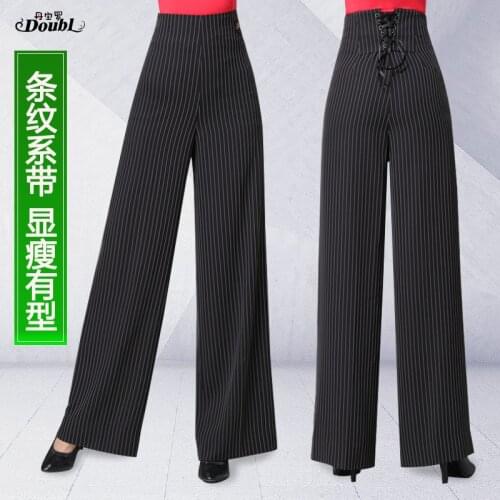 2018 Ballroom Dance pants Ladys Tango Waltz Dancing costumes Women Ballroom Dance Competition pants