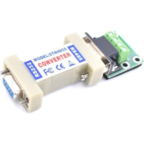50pcs/lot Good quality RS485 to RS232 Communication Data Converter Adapter