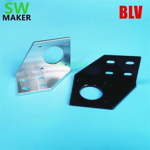 SWMAKER BLV Y axis Aluminum Nema17 Motor Mount bracket L typefor Anet A8 prusa I3 3D printer par