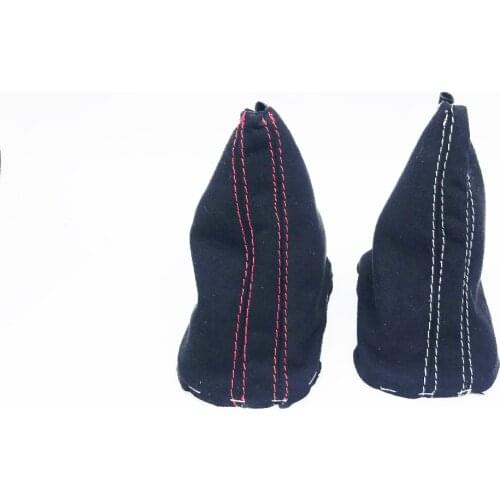 FOR V W LHD Golf 6 J e t t a MK6 EOS MK5 shift knob Suede Boots Dust cover for