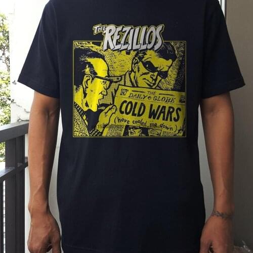 The rezillos tshirt cold war