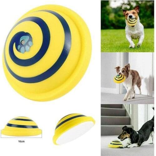 Dogs Toy Sounding Disc Toy Entertainment-Toys Dog-Toys Sounding-Disc Pet-Dogs Squeaking Play Glider Woof Unique