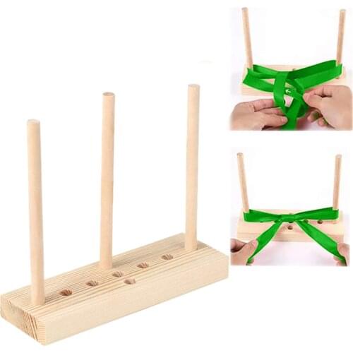 2021 Bow Maker Wooden Wreath Bowing Making Tool Party DIY Kinds Of Bow Maker For Ribbon Crafts Party Wedding Decoration