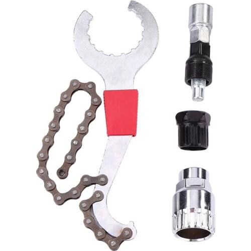 Bicycle Repair Tool Kits MTB Road Bikes Chain Cutter Bracket Flywheel Removel/Bracket Remover/Freewheel /Crank Puller Remover