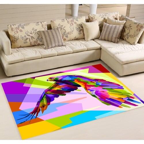 Eagle Pattern Rug, New Fashion Rugs, Modern Rug, Graffiti Carpet, Fan Rugs, 3d Print Carpet, Kids Room Rugs,Arts Rug,ms0157