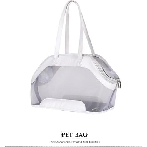Fashion Dog Bag Cat Soft Carrier Bags Travel Mesh Tote Handbag Travel Bag for Pet