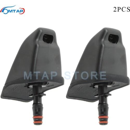 MTAP Pair Front Headlight Head Light Washer Nozzle For Honda CRV 2005 2006 Headlamp Head Lamp Water Sprayer Jet Actuator