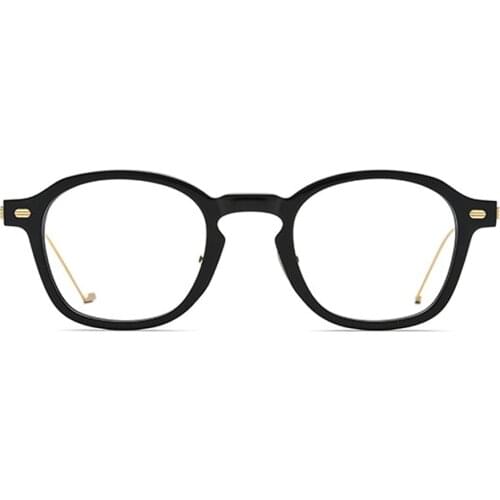 2021 Black/Brown Titanium Alloy Men Goggle Eyeglasses Male Men Myopic Degree Glasses Frame