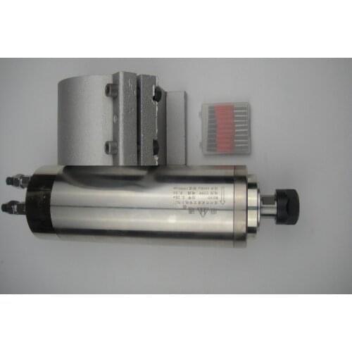 CNC spindle kit ER20 2.2KW water cooling spindle+1 piece spindle support +CNC engraving bits