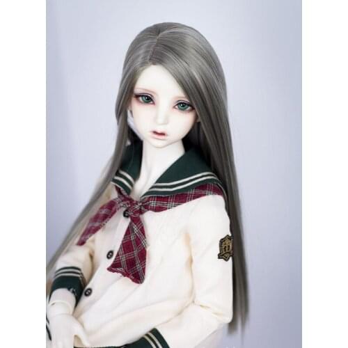 Doll Wig 1/3 BJD SD Wig Long Straight Wig for Dolls,BJD Wig 8-9 Inch Premium Doll Hair for Dolls Accessories
