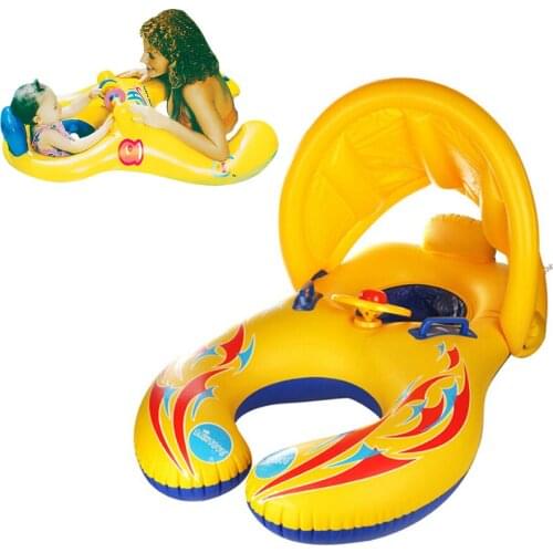 Pool Baby Swimming Circle Parent-child Interactive Swimming Ring Floating Children Inflatable Swimming Pool Toy For Bathtub Swim