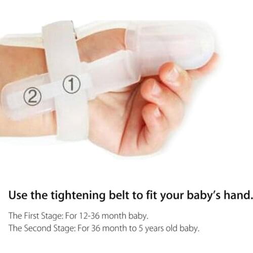 Stop Thumbsucking Teether Baby Teethers Thumb Gloves Prevent The Baby Finger Bite Prevention Of Child Give Up Sucking Fingers