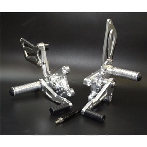 For Suzuki GSXR600 GSX-R 600 2000 2001 2002 2003 2004 2005 Adjustable Rider Rear Sets Rearset Footrest Foot Rest Pegs