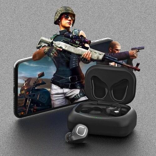 50pcs F8 TWS Bluetooth5.0 Earphone True Wireless Stereo Earbuds With Charging Box In-Ear Sport Waterproof Noise Reduction