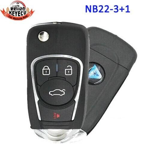 KEYECU KEYDIY Universal KD Remotes NB-Series for KD900 KD900+ URG200+ KD-X2 NB22-3+1