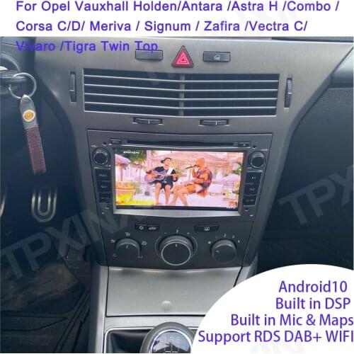 2G 32G Android 10 2 DIN CAR GPS for opel Vauxhall Astra H G J Vectra Antara Zafira Corsa Vivaro Meriva Veda NO DVD PLAYER Stereo