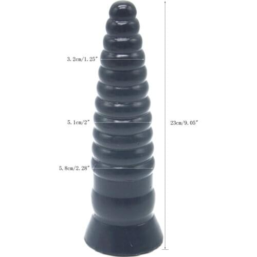 Large butt plug silicone anal sex toys for women men anus massage clitoral pussy stimulate anal dildo sucker sex products