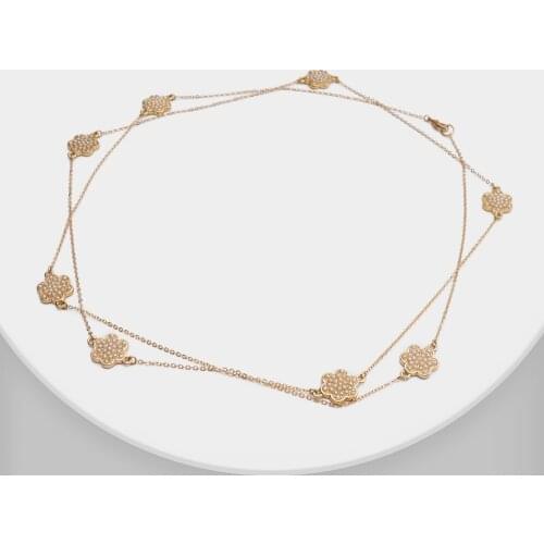 Amorita boutique Flower pendant necklaces