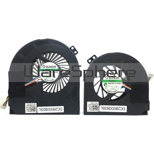 New Original CPU GPU Cooler Cooling Fan For Dell Precision M4700 01G40N 14G0N 0CMH49 CMH49 MG60150V1-C030-S9A MG60120V1-C170-S9A