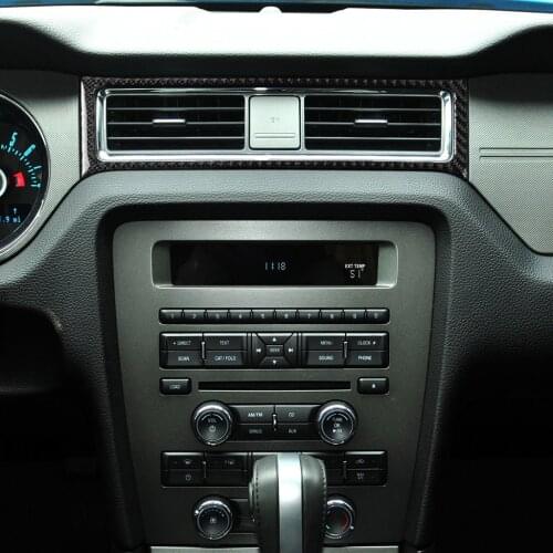 It Is Suitable For 09-13 Ford Mustang The Carbon Fiber Middle Air Outlet 1 Piece