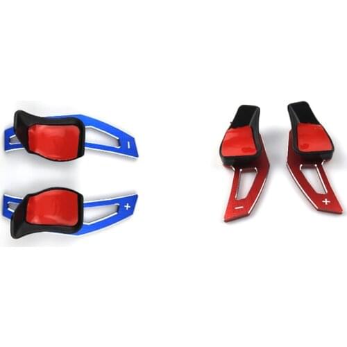 Steering Wheel Shift Paddle For-Golf 6 Mk5 Mk6 Jetta R20 R36 Cc Scirocco Shifter Extension(Red)
