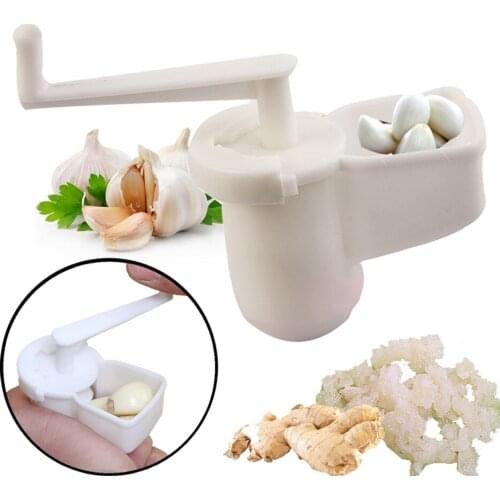 Hand Presser Garlic Mincer Ginger Shredder Cutter Fruit Vegetable Tool Ginger Garlic Presses Kitchen Cooking Tool