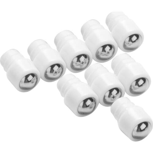 100pcs Stainless Steel Roller Ball Perfume Replacement Leakproof Roller Roll-on Beads Extra Fitments for Essential Oils Bottles
