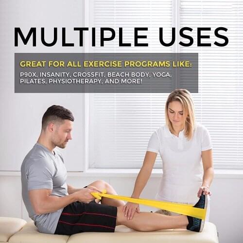 Sport Resistance Bands Loop Exercise Yoga Elastic Workout BandExpander Muscle Weight loss Yoga pull ring Fitness Training 1pcs