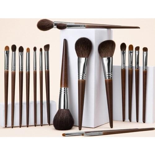 Makeup Brushes 24pcs Foundation Powder Eyeshadow Blush Eyebrow Eyeliner Eyelash Contour Brush Lip Eyes Face Cosmetic Tool