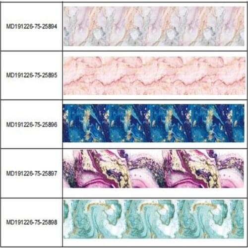 Free Shipping16mm,22mm,25mm,38mm Marble Ribbon Grosgrain Ribbon/ Elastic Band For handmade bow Party Gift Wrapping 50Yards/Roll