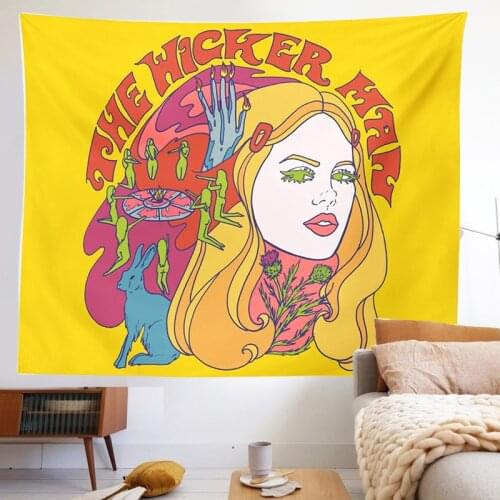 80s Aesthetic Tapestry Wall Hanging Colorful Home Wall Decor Psychedelic Tapestry Decor Living Room Bedroom Bohemian INS Print