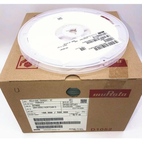 GJM0335C1H6R3CB01D 0201 6.3pF ±0.25pF 50V GJM0335C1E3R2BB01D 0201 3.2pF±0.1pF25V GJM0335C1H2R8BB01D 0201 2.8pF±0.1pF50V SMD MLCC