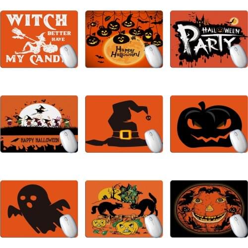 Game Deskpad Laptop Mouse Mat Writing Desk Mats Gaming Halloween Mouse Pad Extra Large 24x20cm Computer Keyboard Mousepad for PC