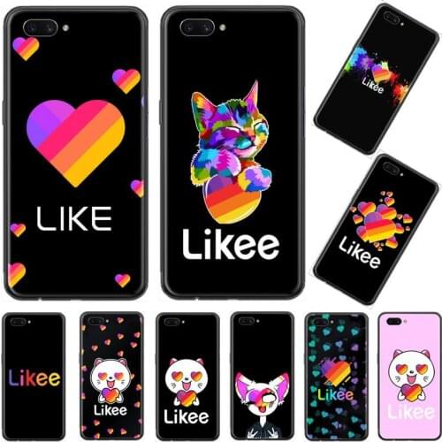 Likee Funny Cat Phone Case For OPPO R9 R11 R15 R17 RENO Realme S PLUS Normal 2z 3 5 C2 pro