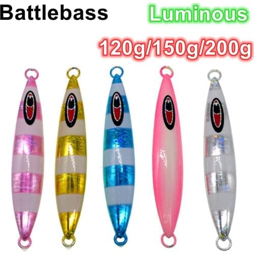 BATTLEBASS 2021 NEW Metal jig jigging Lure Slow jig fishing jig lead jig fishing lure jig 60g 80g 100g 150g 200G