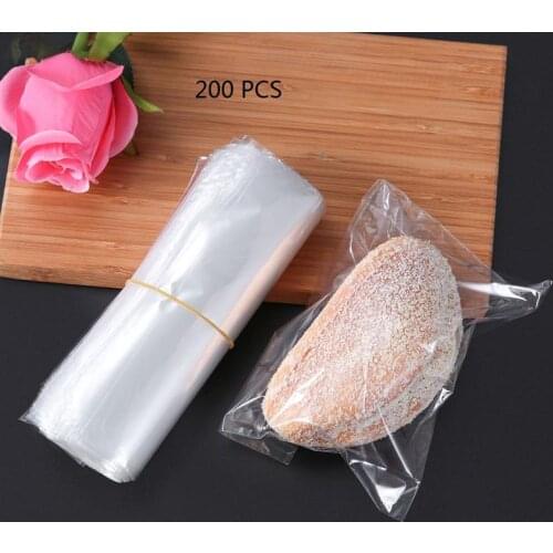 200 Pcs 6X6 inch Waterproof POF Heat Shrink Wrap Bags Laminating Film Heat-Shrinkable Bag for Soaps Bath Bombs and DIY Crafts