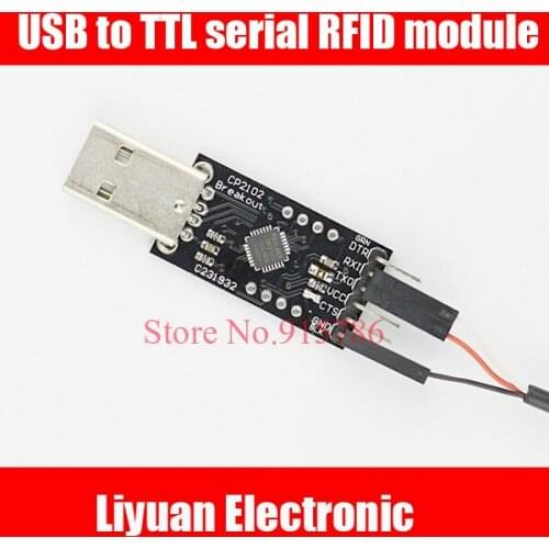 2pcs USB to TTL serial RFID module / computer adapter