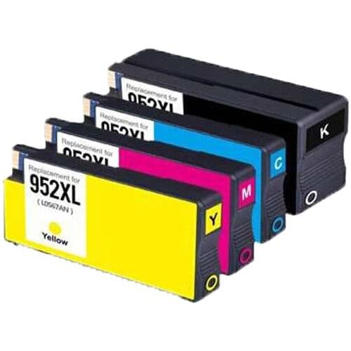 4pk Compatible for HP 952XL Ink Cartridges OfficeJet 7740 8702 8715 7720 7730 7740 8210