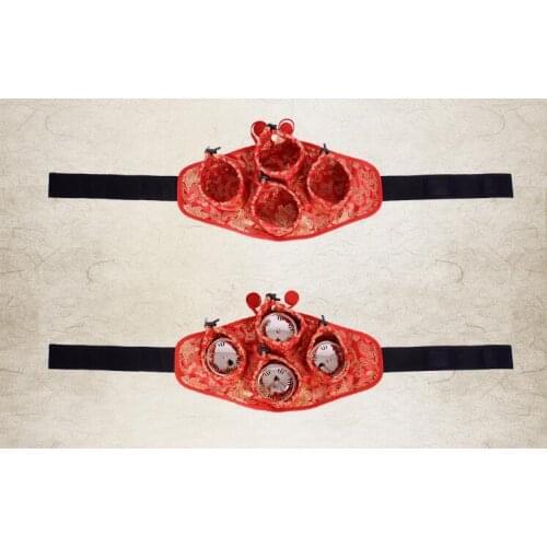 4 pcs portable moxibustion boxes neck/should/waist/abdomen/knee moxibustion acupuncture massage set