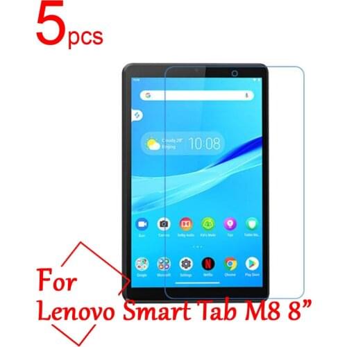 5pcs/lot Ultra Clear glossy/Matte/Nano LCD Screen Protectors Cover For Lenovo Smart TAB M7 M8 3G Wi-Fi Tablet Protective Film
